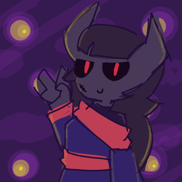 Drawing in Thank you by KikiPotions