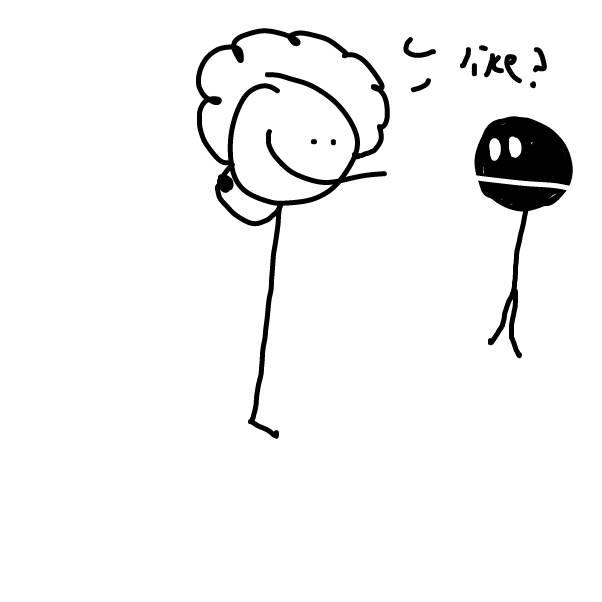 Bob Ross afro - Online Drawing Game Comic Strip Panel by Z.The.Comic