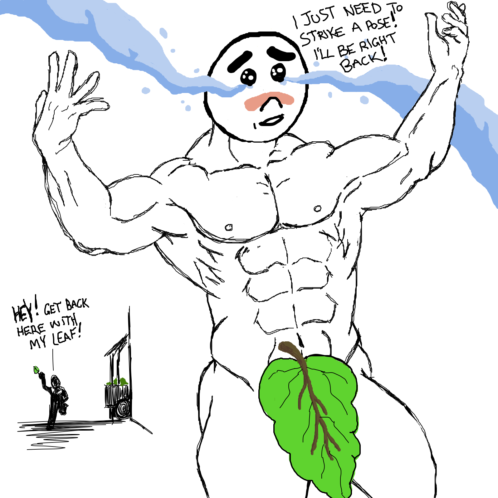  - Online Drawing Game Comic Strip Panel by Painovoima