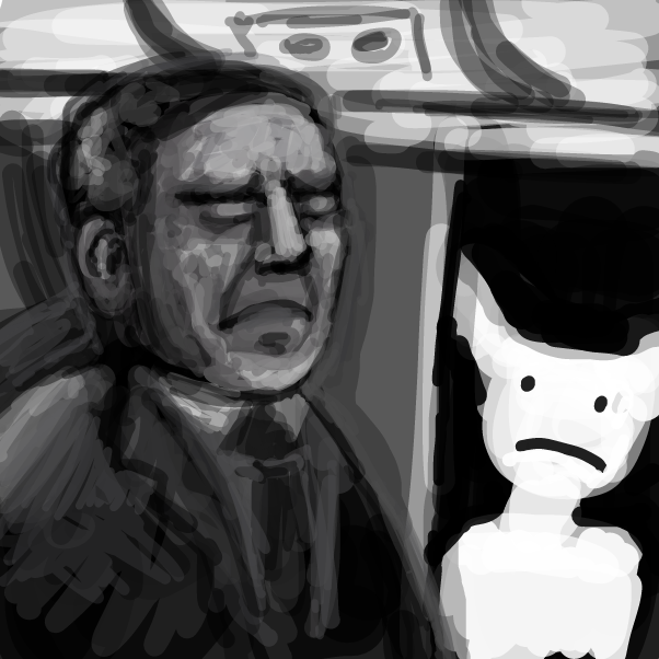 worst shatner I've ever drawn - Online Drawing Game Comic Strip Panel by Peyocay
