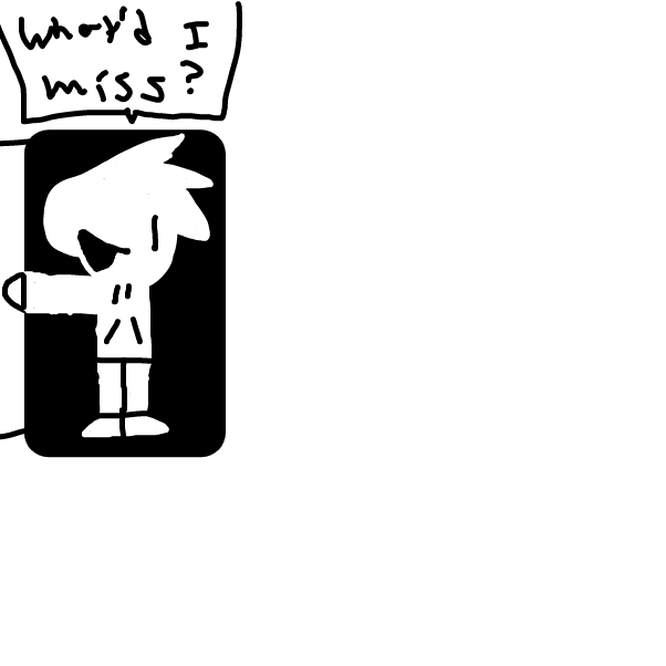 Btw Z can be non-transparent when hes in darkness, he actually glows - Online Drawing Game Comic Strip Panel by Z.The.Comic