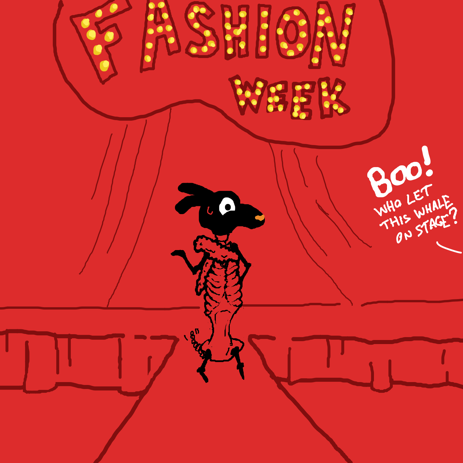  - Online Drawing Game Comic Strip Panel by Painovoima