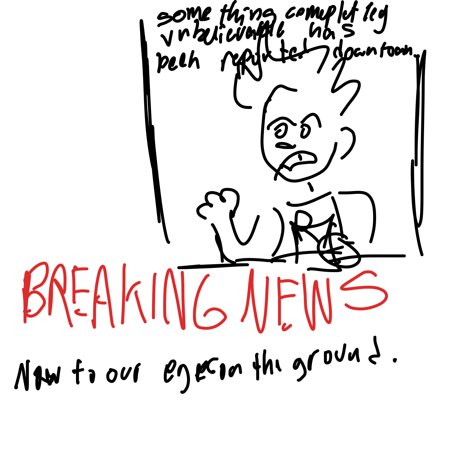  - Online Drawing Game Comic Strip Panel by Acy