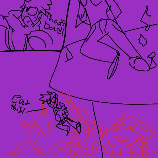  - Online Drawing Game Comic Strip Panel by AranTastic