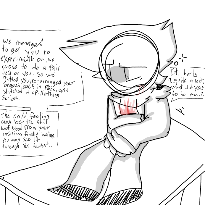 Drawing in The Experiment by OneWithTheShadows