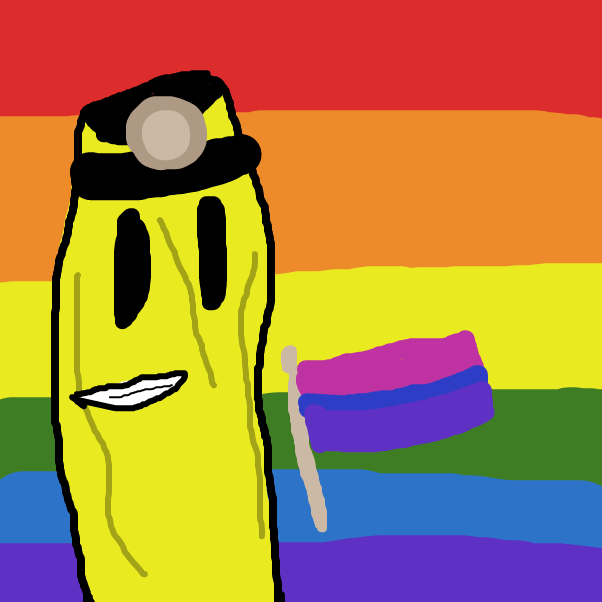 Feels nice to come out as bisexual, doesn't it? - Online Drawing Game Comic Strip Panel by BananaDoc