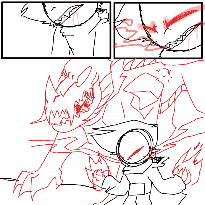 Drawing in The Experiment by OneWithTheShadows