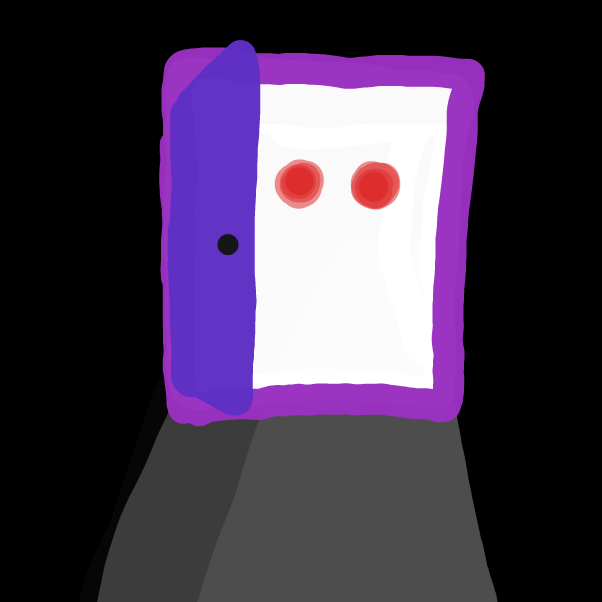 Swear I see red eyes... - Online Drawing Game Comic Strip Panel by AnchorJem