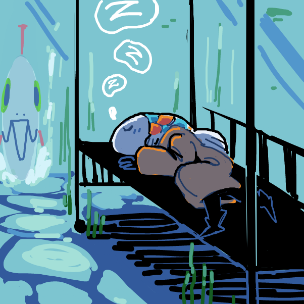  - Online Drawing Game Comic Strip Panel by Chumky