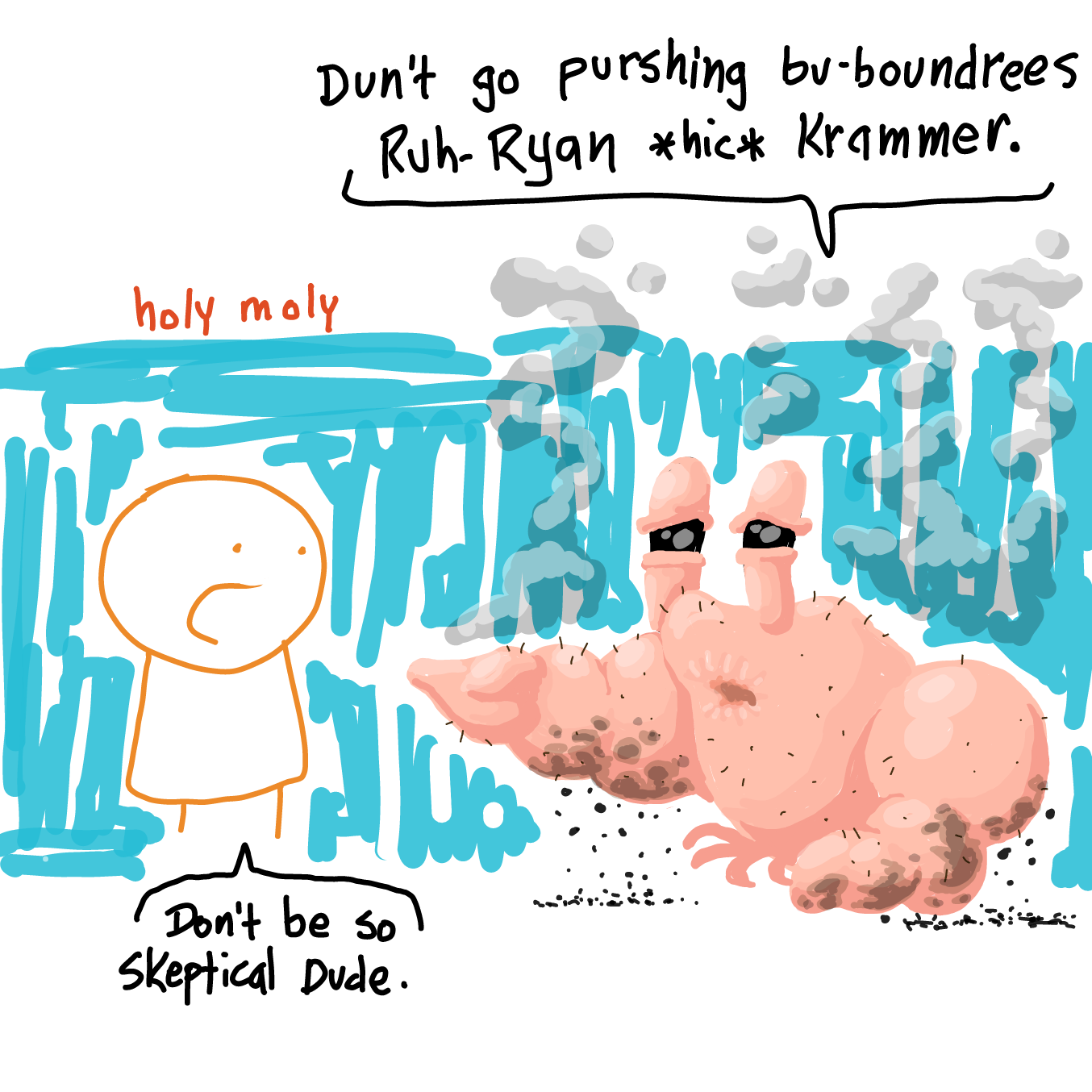  - Online Drawing Game Comic Strip Panel by Wizard Croissant