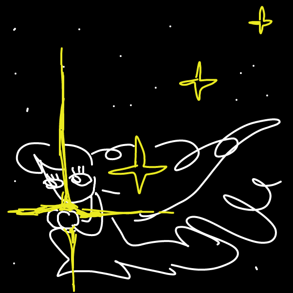 First panel in wish drawn in our free online drawing game