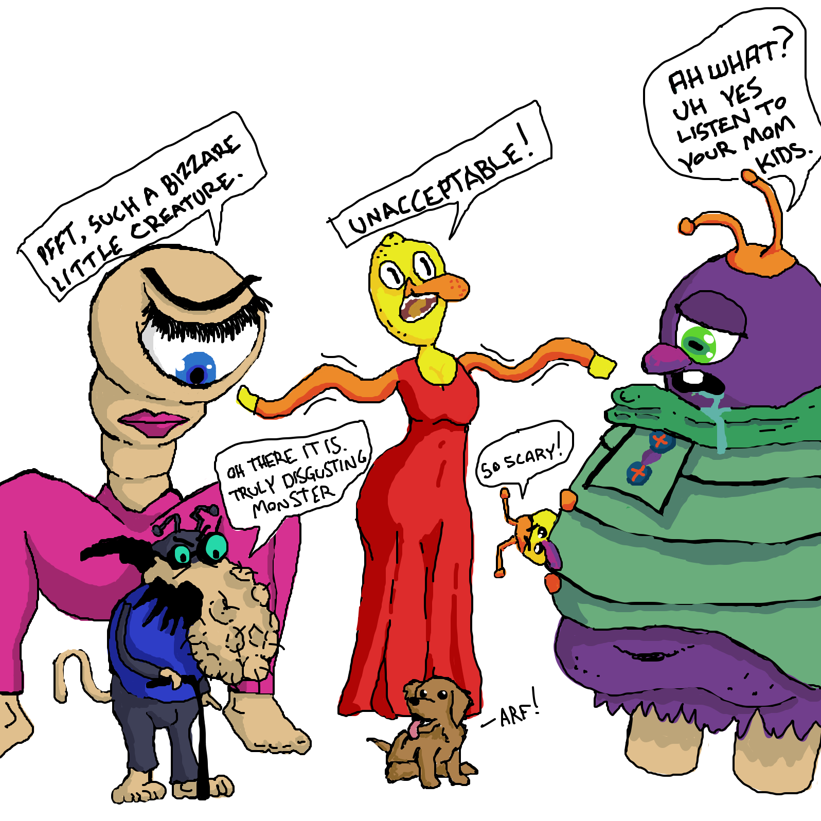 Drawing in Lets Start A Family. by Painovoima