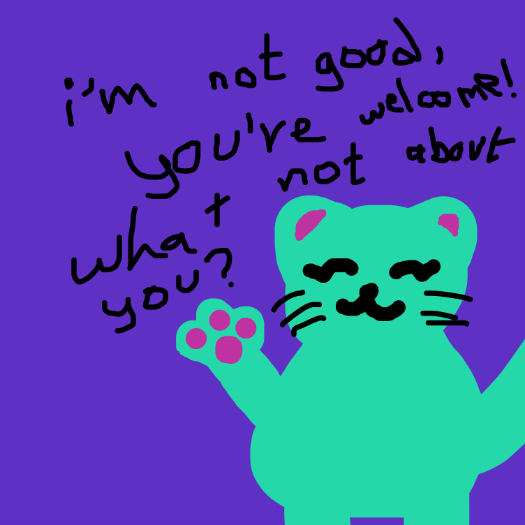 Drawing in Bye! How aren't ya? by K2