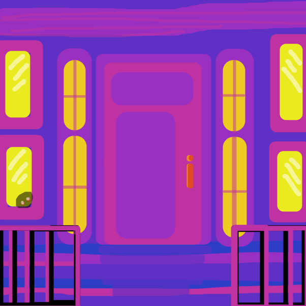 Drawing in Bedlamite Bungalow by FormlessDraws