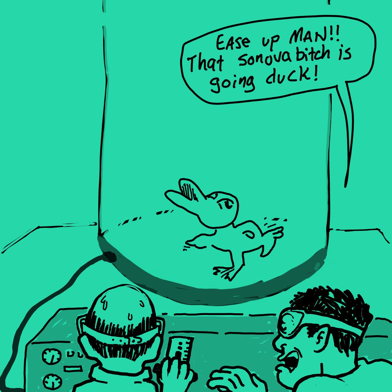  - Online Drawing Game Comic Strip Panel by Wizard Croissant