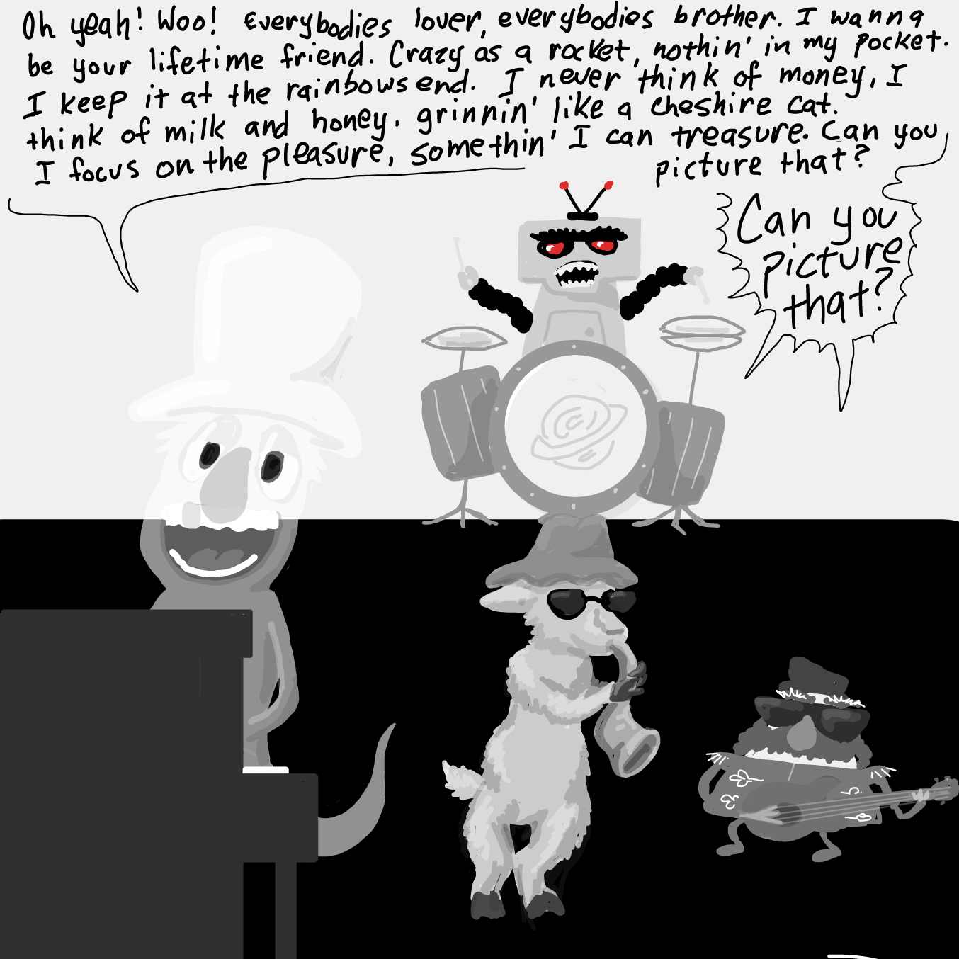  - Online Drawing Game Comic Strip Panel by Wizard Croissant