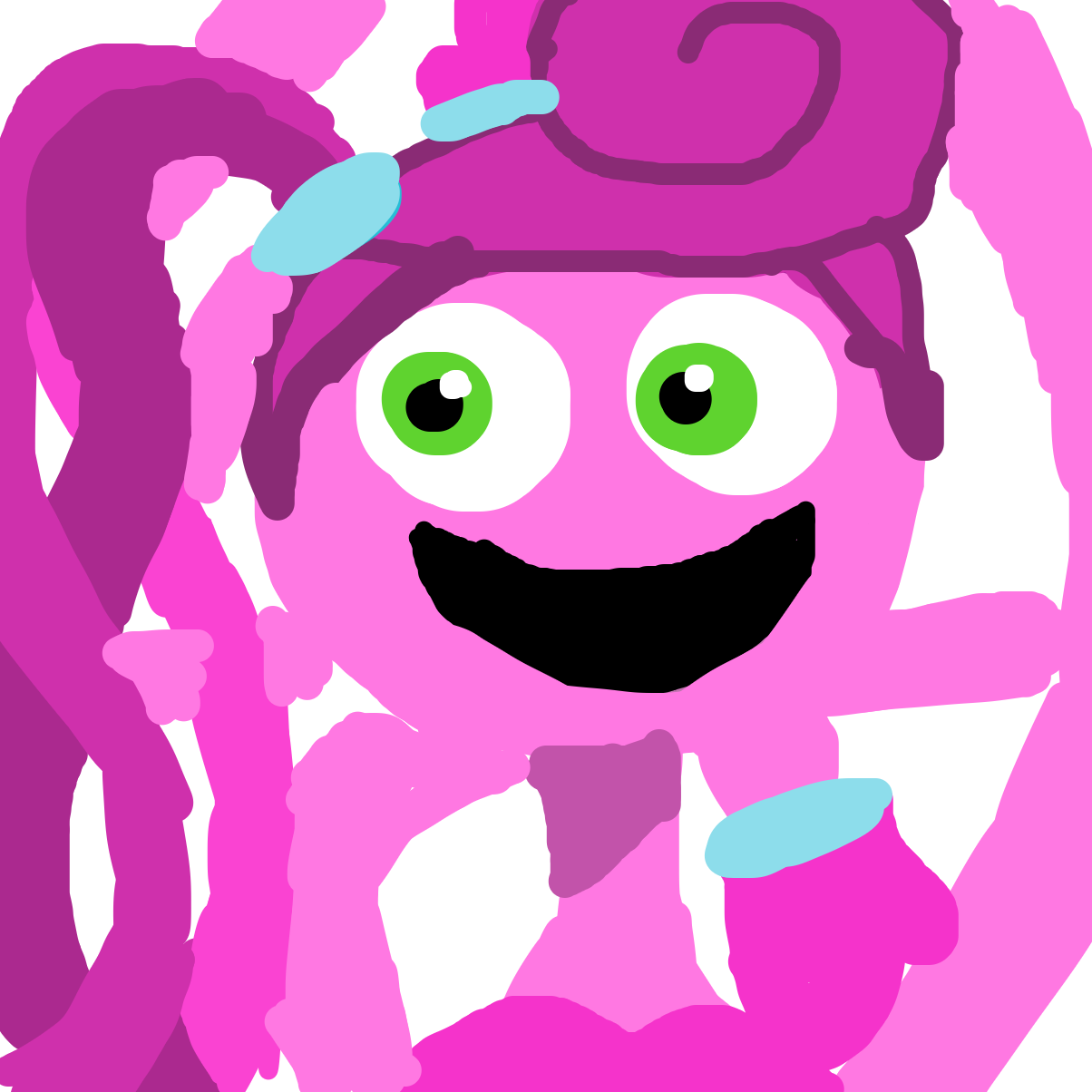  - Online Drawing Game Comic Strip Panel by Waffles 