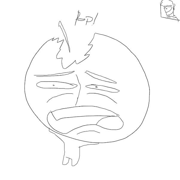 Drawing in Chibis sneak2 by AranTastic