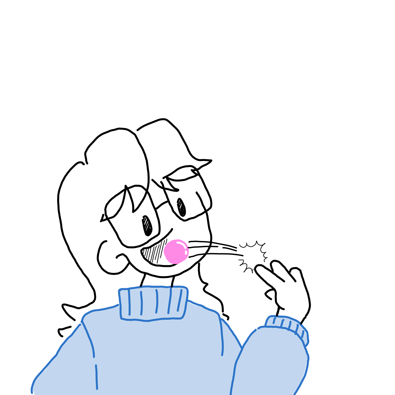  - Online Drawing Game Comic Strip Panel by Wizard Croissant