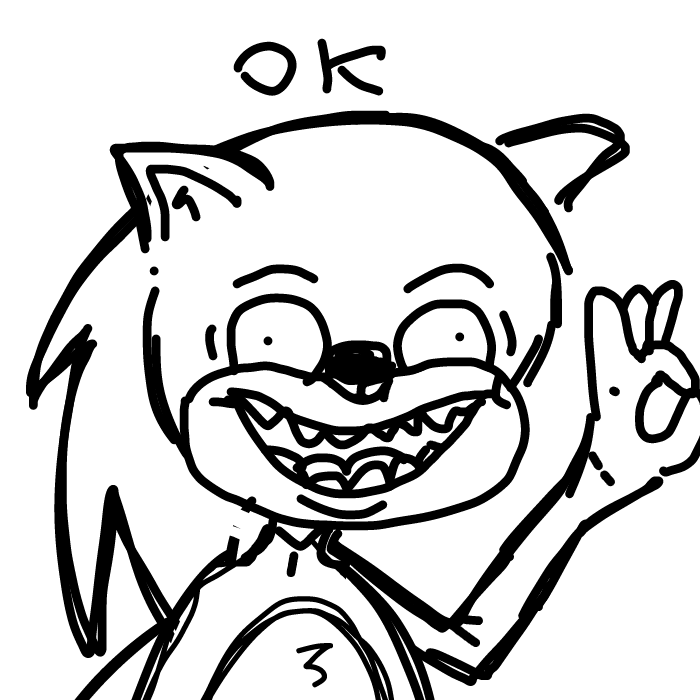 Ugly sonic - Online Drawing Game Comic Strip Panel by dameyarrondeasuz