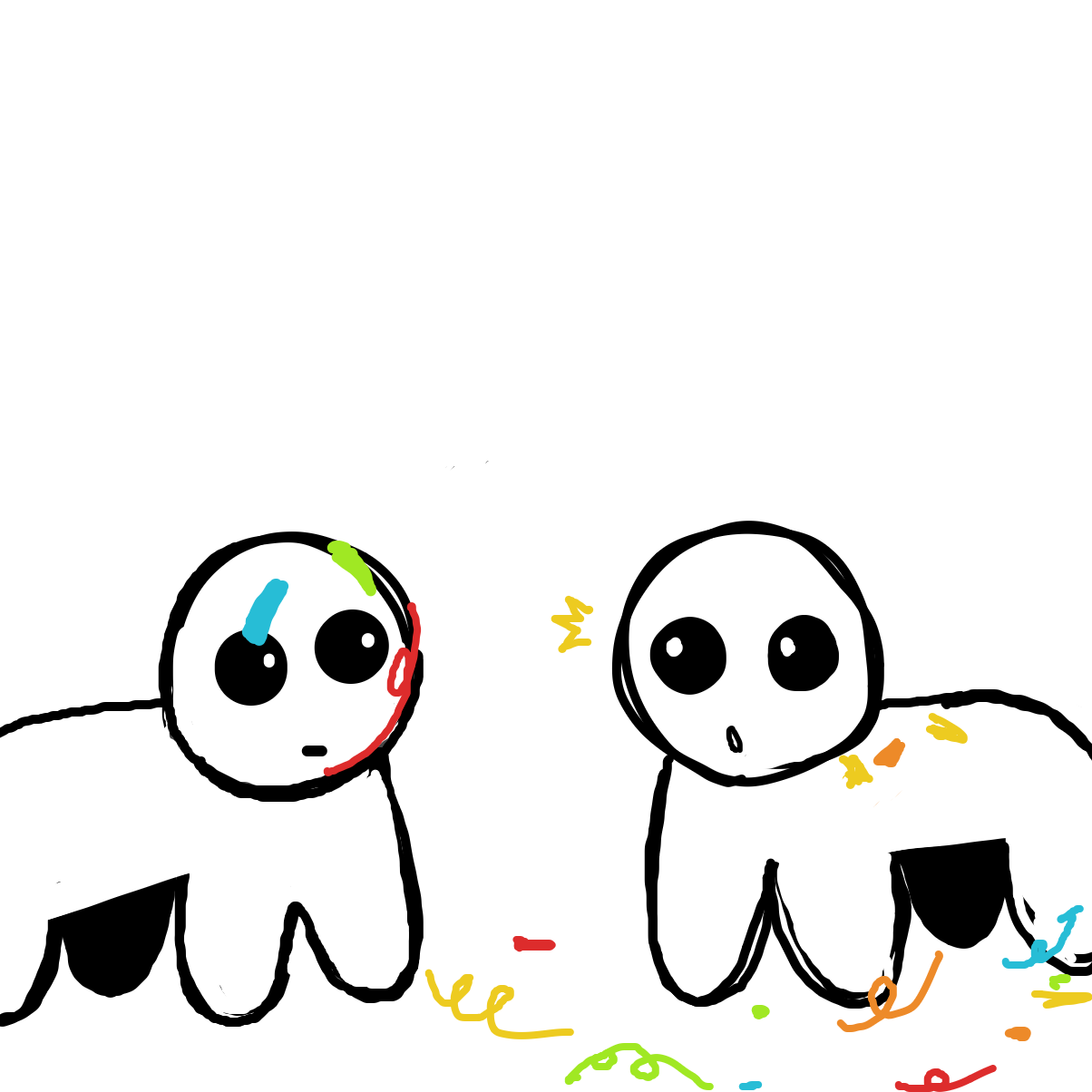 Drawing in tbh by ehe