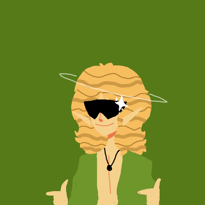 Drawing in SATURN ADVENTURES by DOCTOR BUTTONS