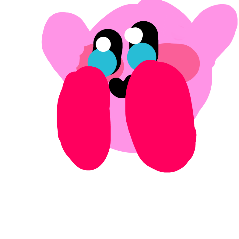 Drawing in wtf kirby by Vyn