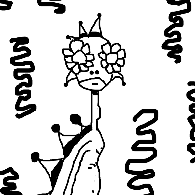 Drawing in sketchbook by PEARLBOY