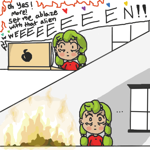  - Online Drawing Game Comic Strip Panel by xavvypls