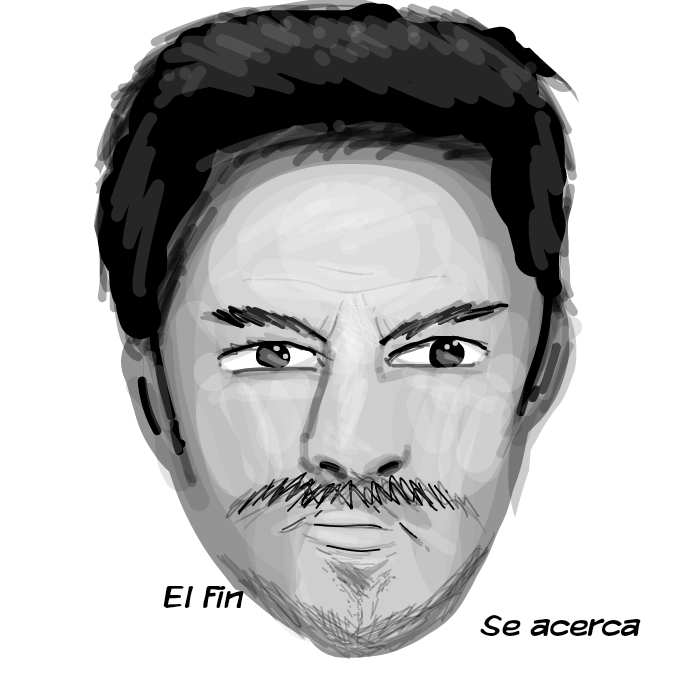 Drawing in the end by Eieueuejdjdjd