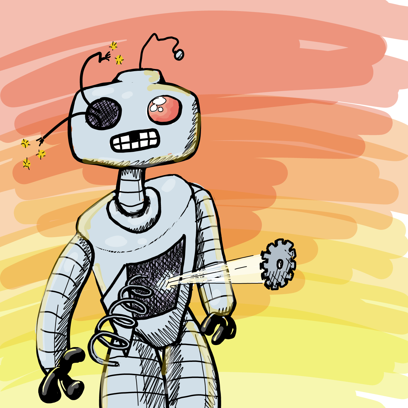 Drawing in Rocked and Socked by Wizard Croissant