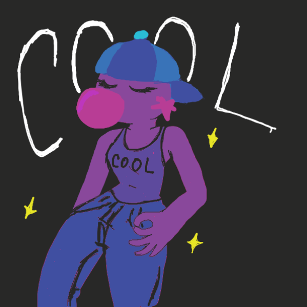 Drawing in Cool guy by Spirit