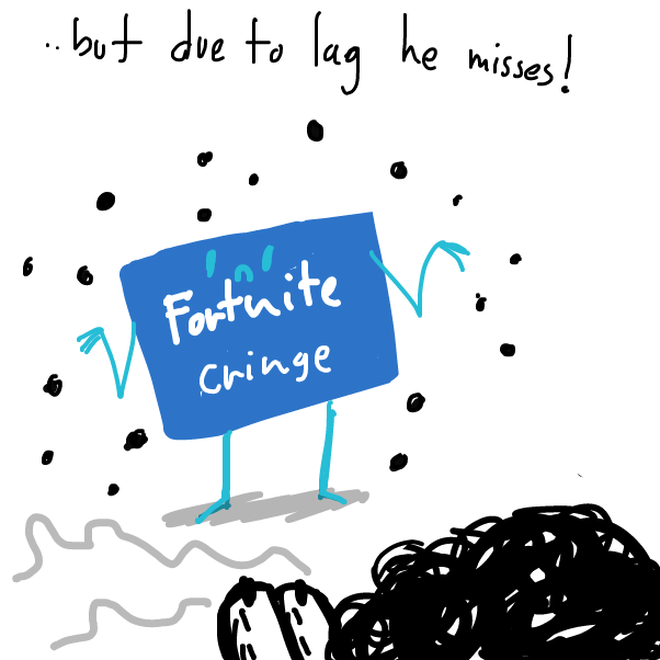 foiled again by the unreal engine
 - Online Drawing Game Comic Strip Panel by Peyocay