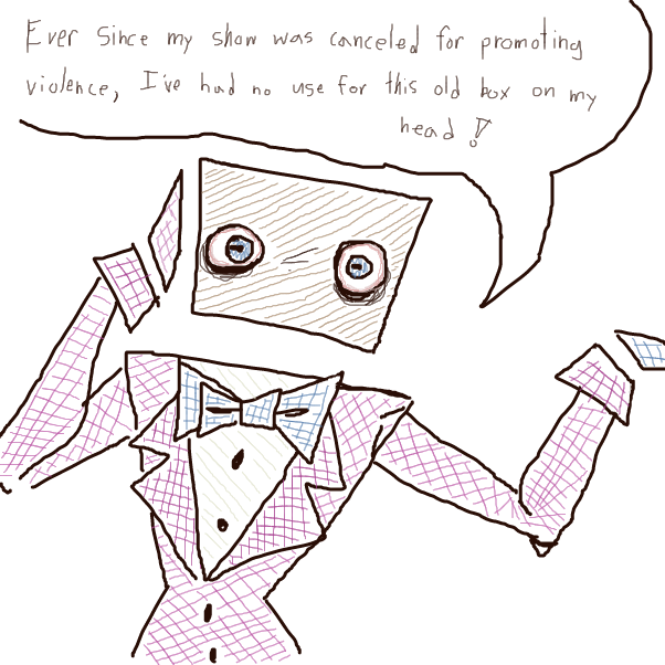 Liked webcomic Darly Boxman removes the box