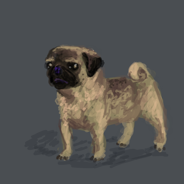 Liked webcomic The Pug Rides Again