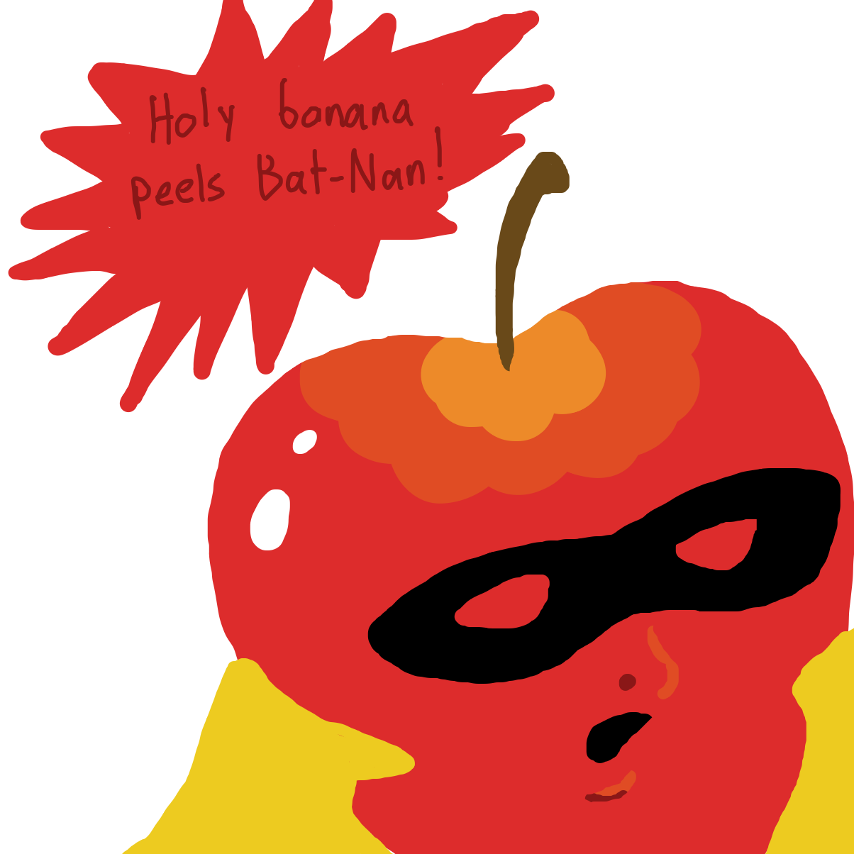 Drawing in Banana by Electra