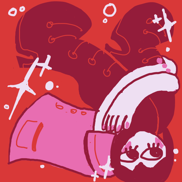 Drawing in boots by Chumky