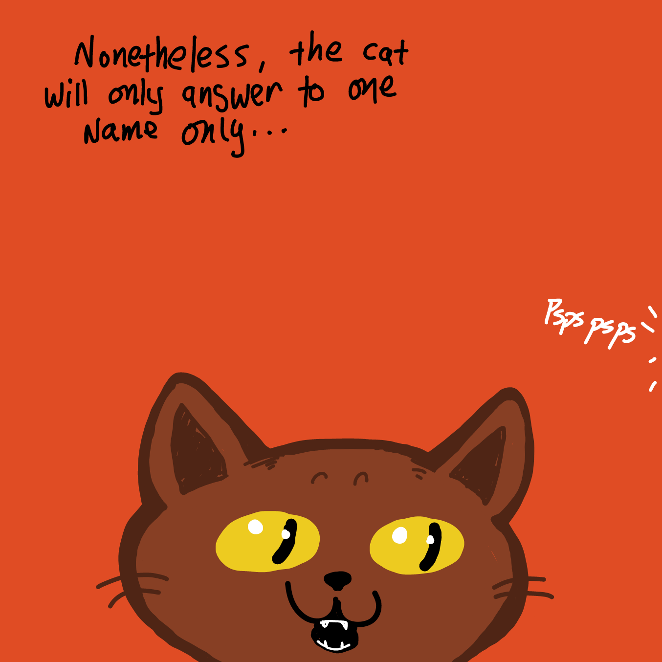 Drawing in cats by Wizard Croissant