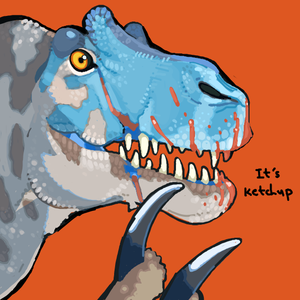 Drawing in spooky faces by W3