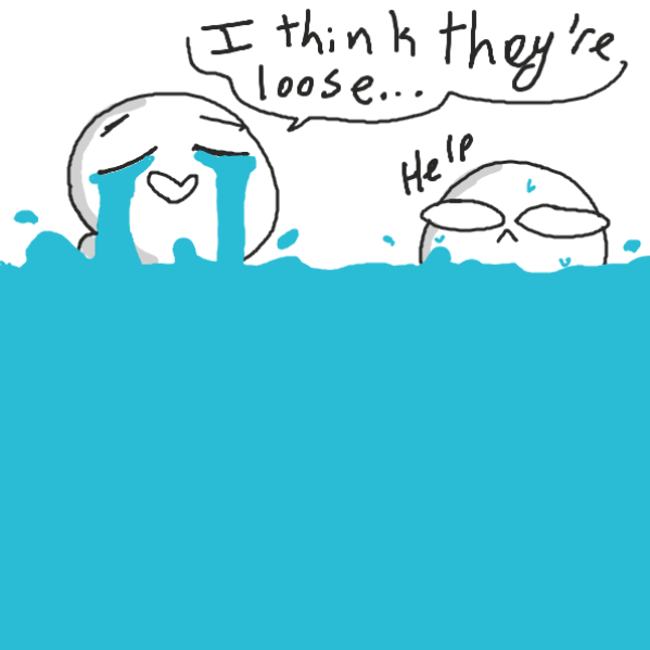 Drawing in A sad dude by Spirit