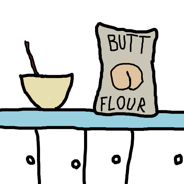 Liked webcomic Butt flour