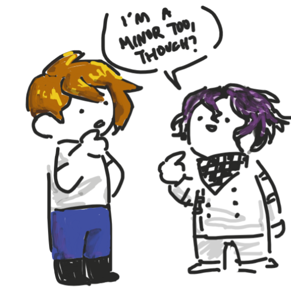 he has a point. - Online Drawing Game Comic Strip Panel by crown