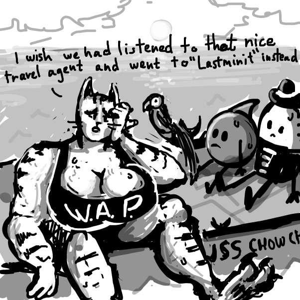  - Online Drawing Game Comic Strip Panel by Peyocay