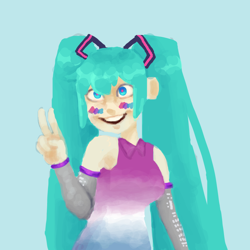 Drawing in your favorite "color pallet" + favorite character by LemonadePie