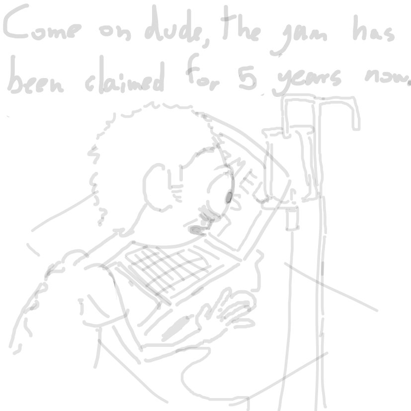 Drawing in the waiting... by LemonadePie