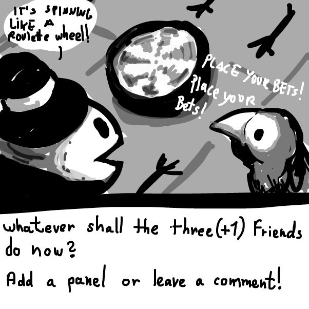 a fork in the tale! - Online Drawing Game Comic Strip Panel by Peyocay