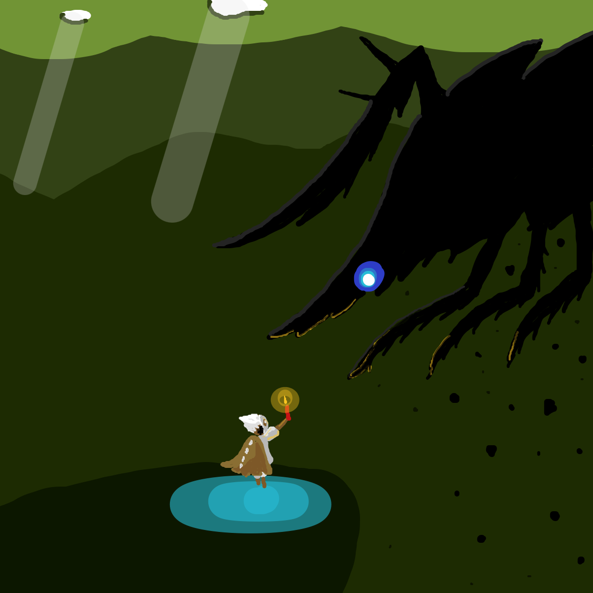  - Online Drawing Game Comic Strip Panel by Electra