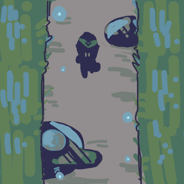 Drawing in fairy's territory by Chumky