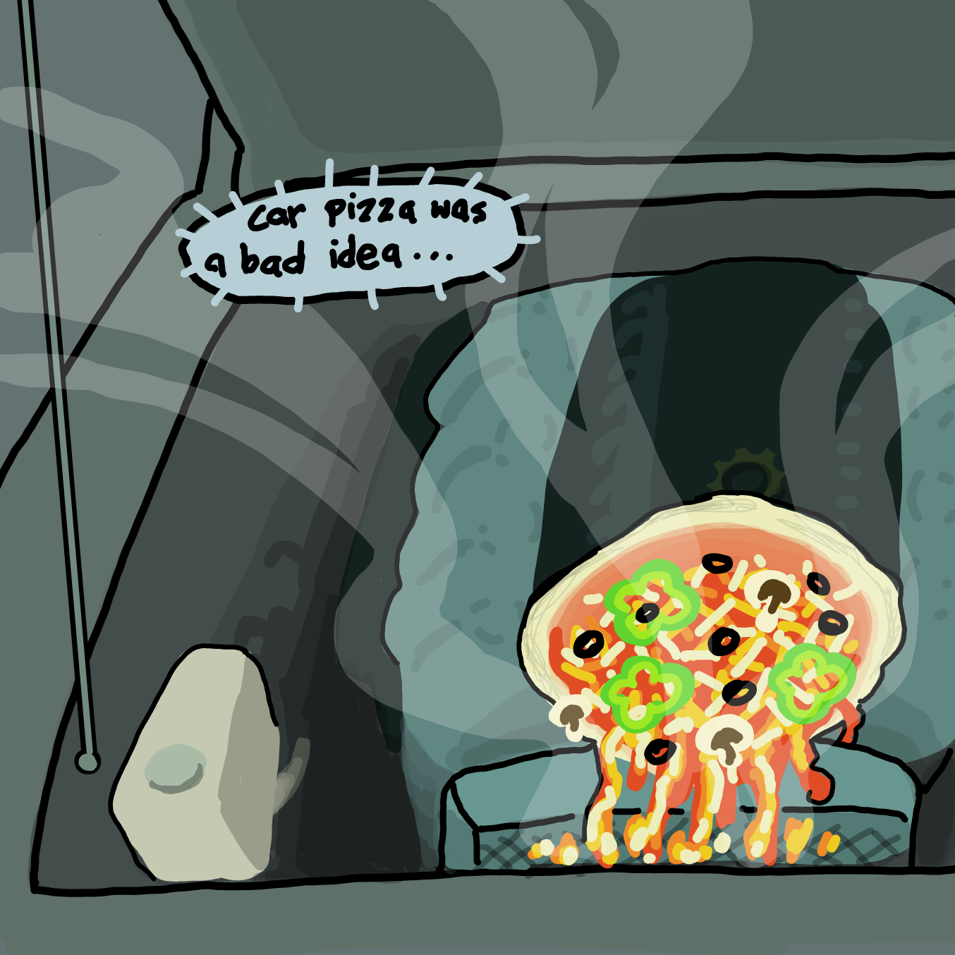  - Online Drawing Game Comic Strip Panel by Wizard Croissant