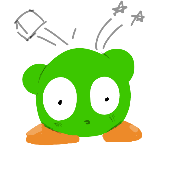 Drawing in kirby drawing speedrun by FifaSam